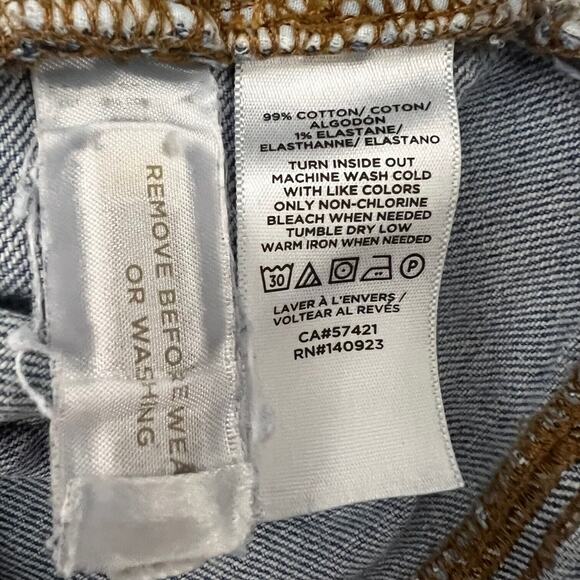 Loft Made and Loved Womens Cutoff Denim Shorts Size 16 33 Medium Wash Jorts - Picture 5 of 5